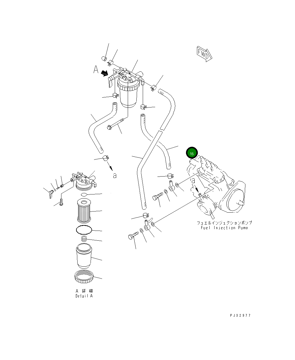 Шланг YM129555-59510 Komatsu