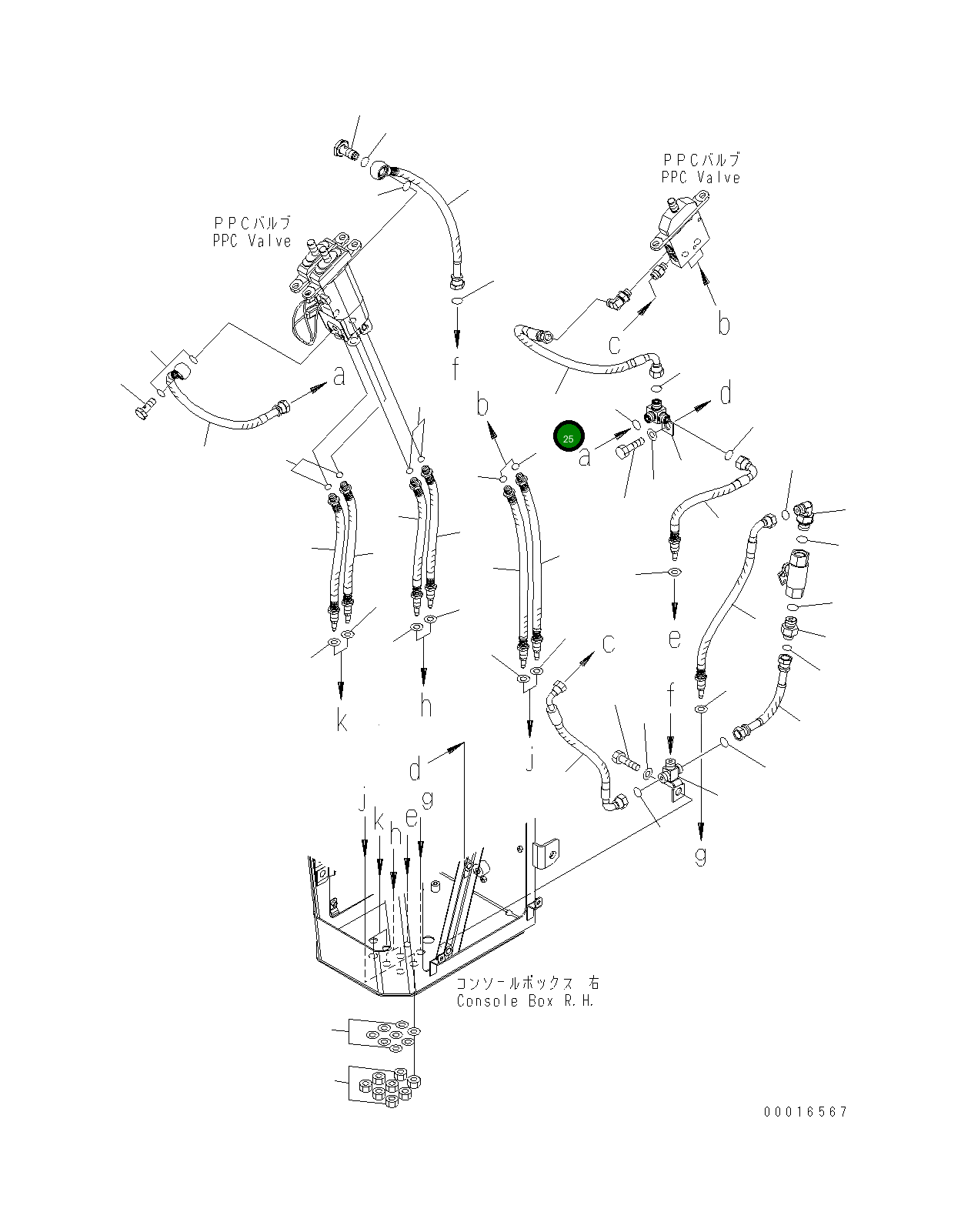 Шланг 418-43-38460 Komatsu