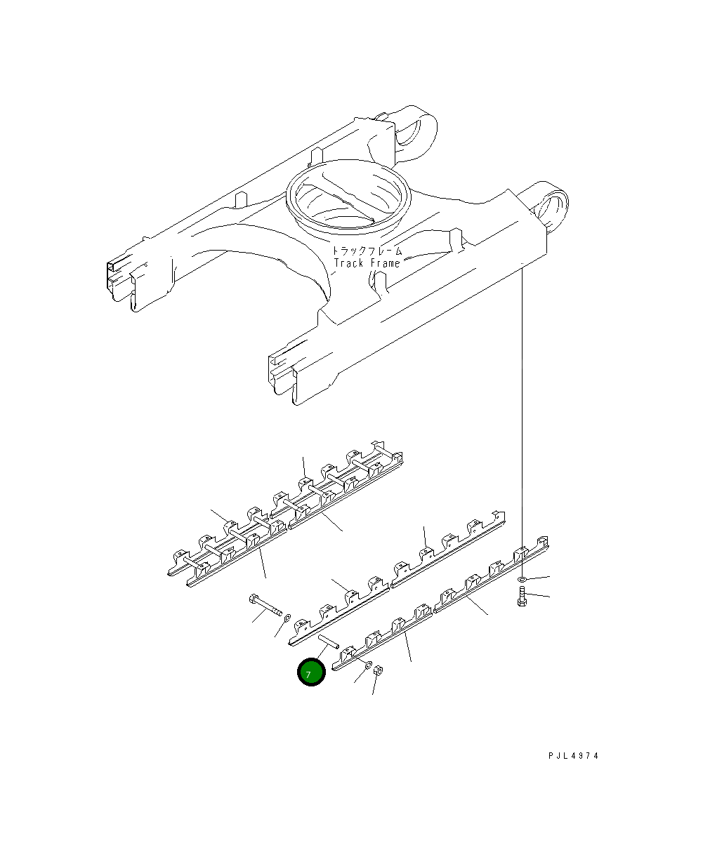 Втулка 20Y-30-K2520 Komatsu