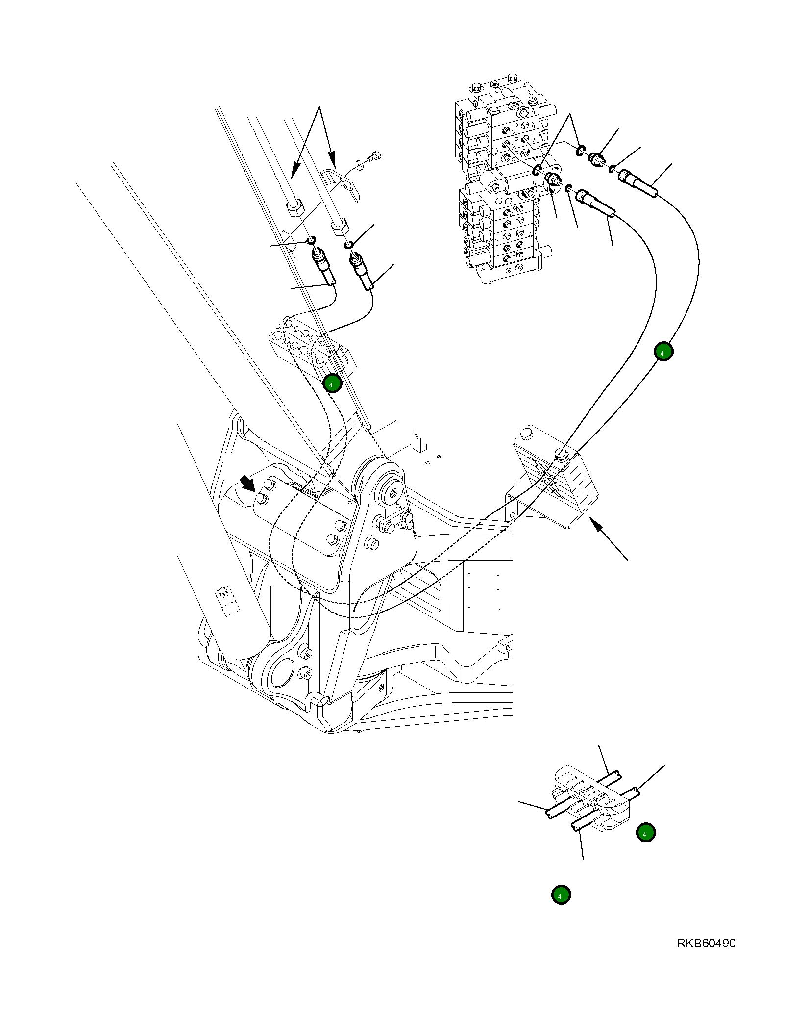 Шланг 21W-62-R8791 Komatsu