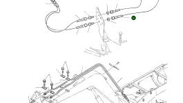 Шланг 392186002 Komatsu