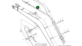 Шланг 22L-62-28160 Komatsu