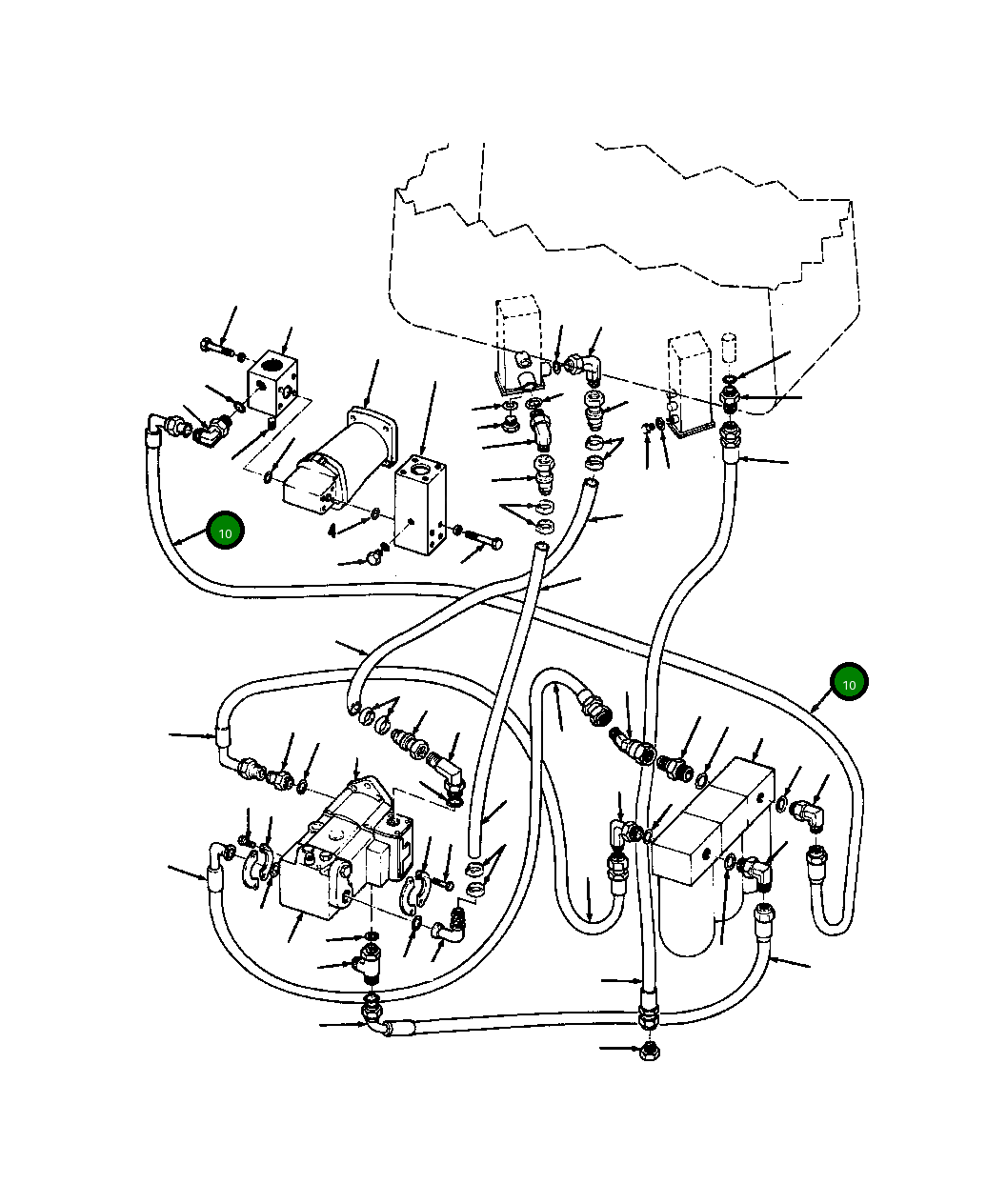 Шланг 158 290 Komatsu