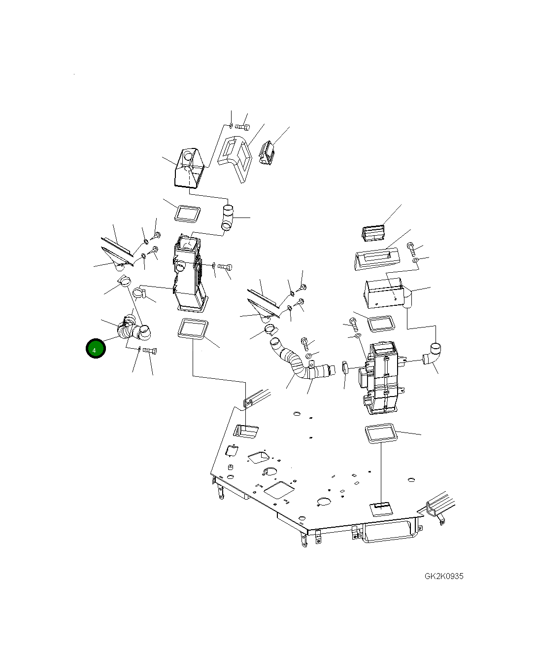 Шланг \9\419-07-H1230 Komatsu