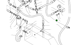 Шланг 392011128 Komatsu