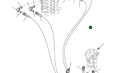 Шланг 21W-62-R8641 Komatsu