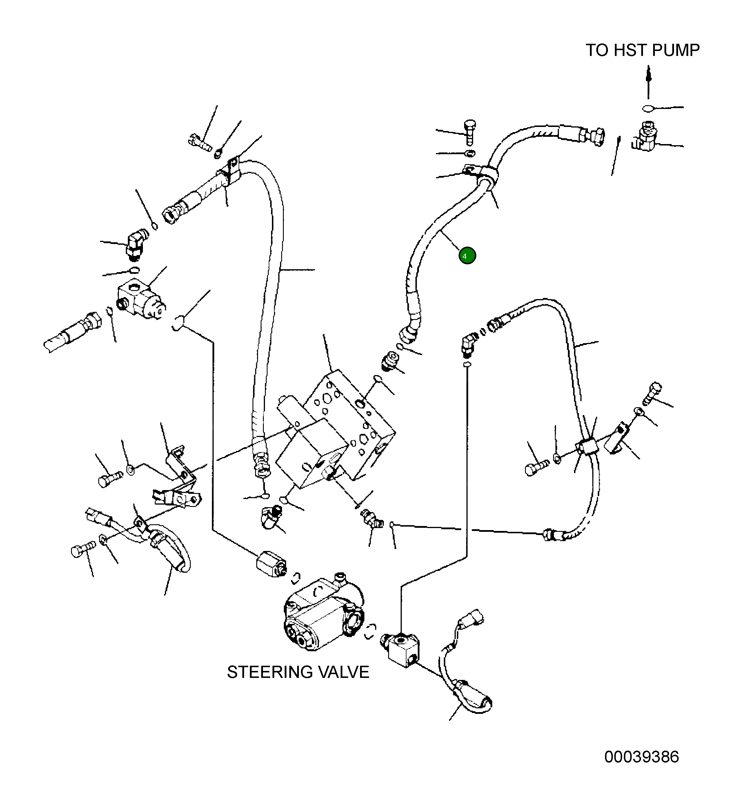 Шланг 416-62-35131 Komatsu