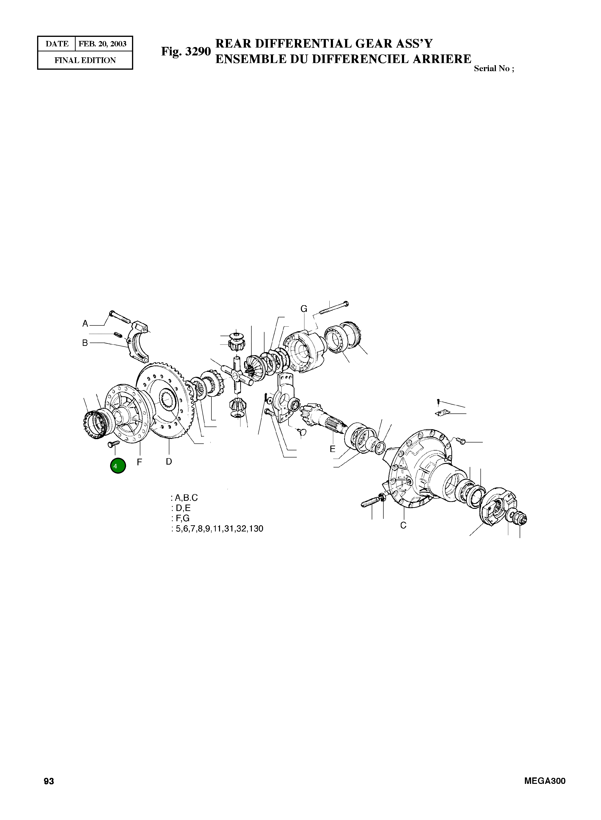 Винт M16X1.5X35 70269 Komatsu