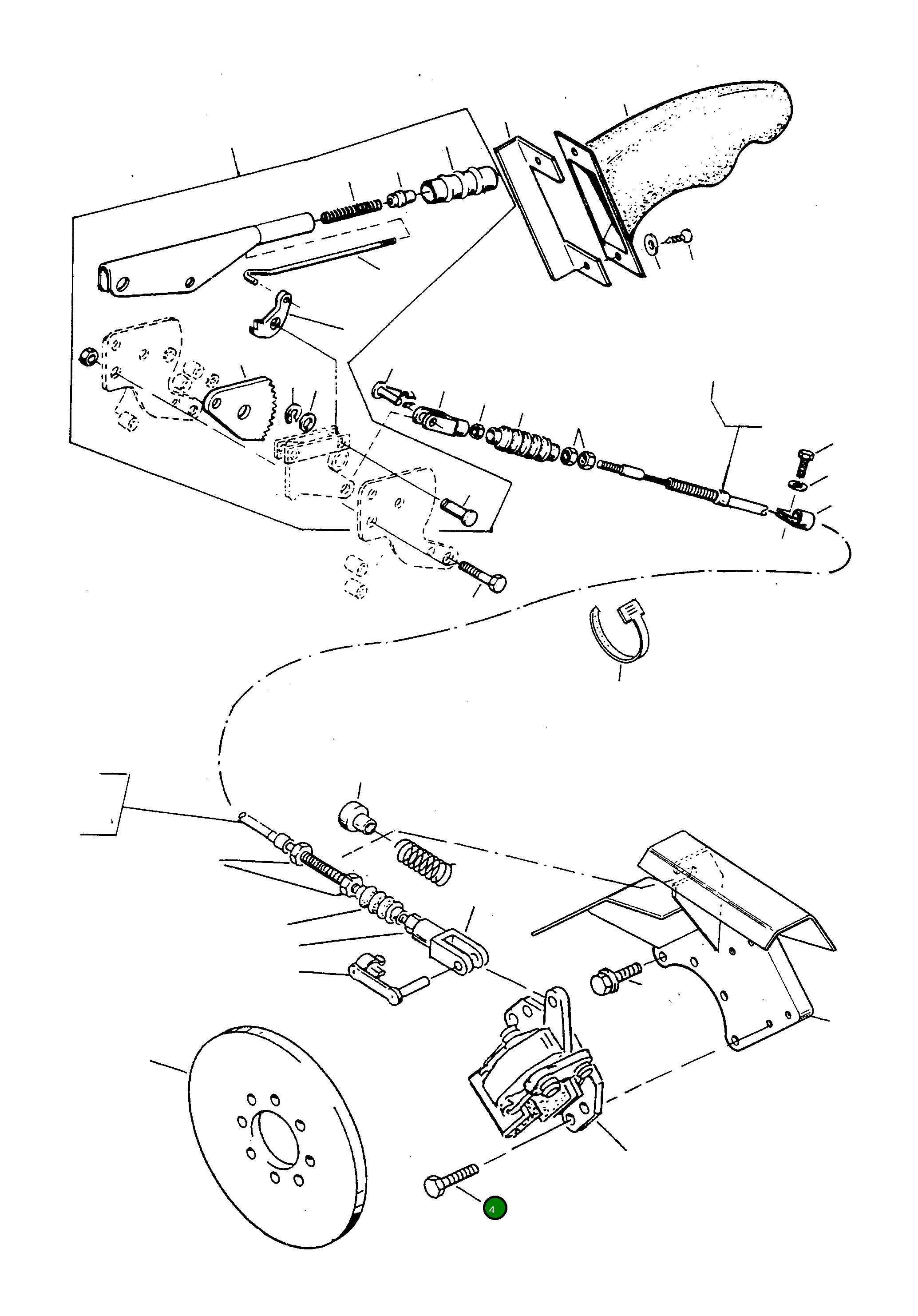 Винт 1444141X1 Komatsu