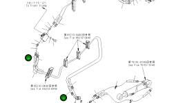 Шланг 23B-60-61411 Komatsu