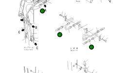 Шланг 22J-973-1E21 Komatsu