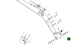 Втулка 206-70-71271 Komatsu