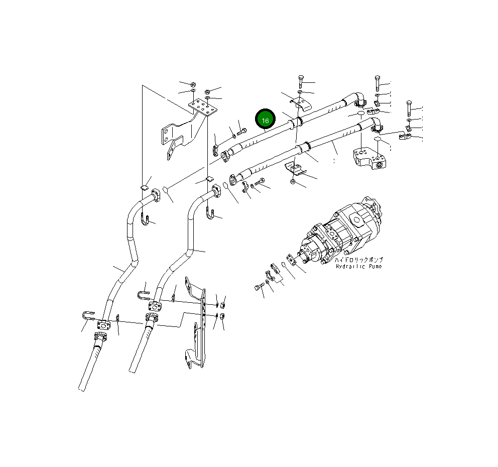 Шланг 426-62-35510 Komatsu