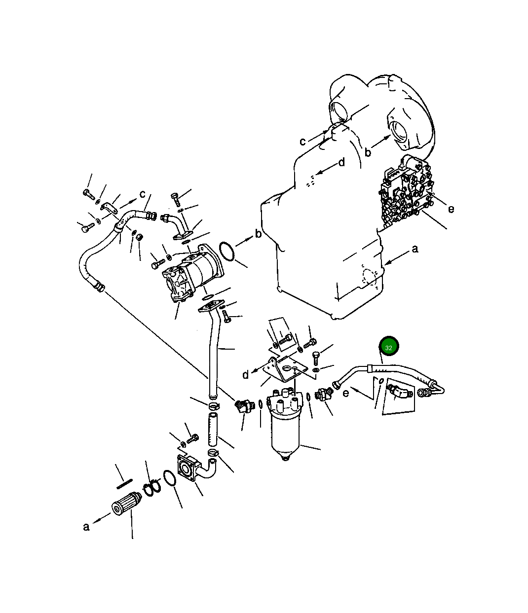 Шланг 419-15-14742 Komatsu