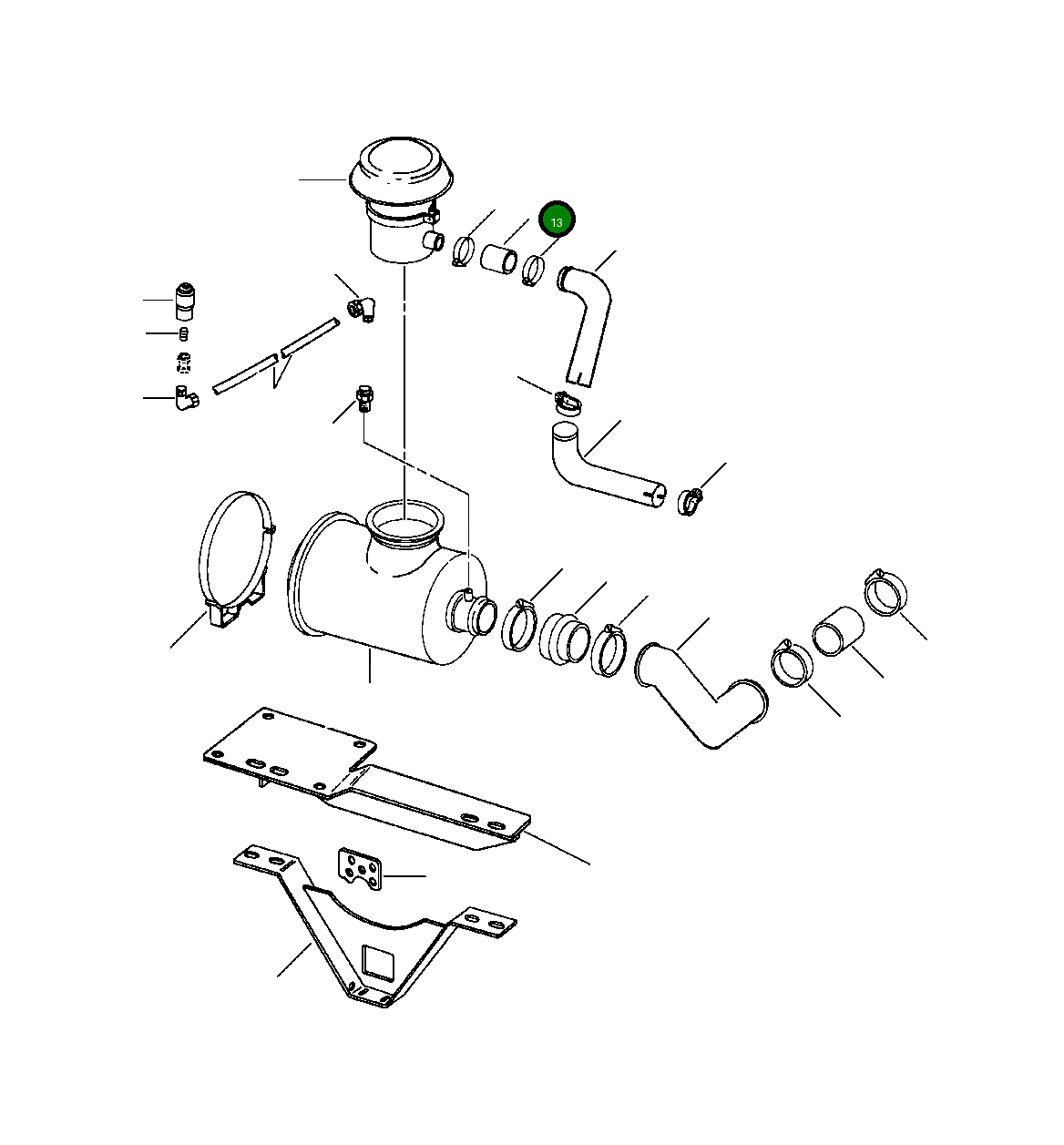 Шланг 273 512 R2 Komatsu