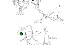 Шланг 21J-62-16222 Komatsu