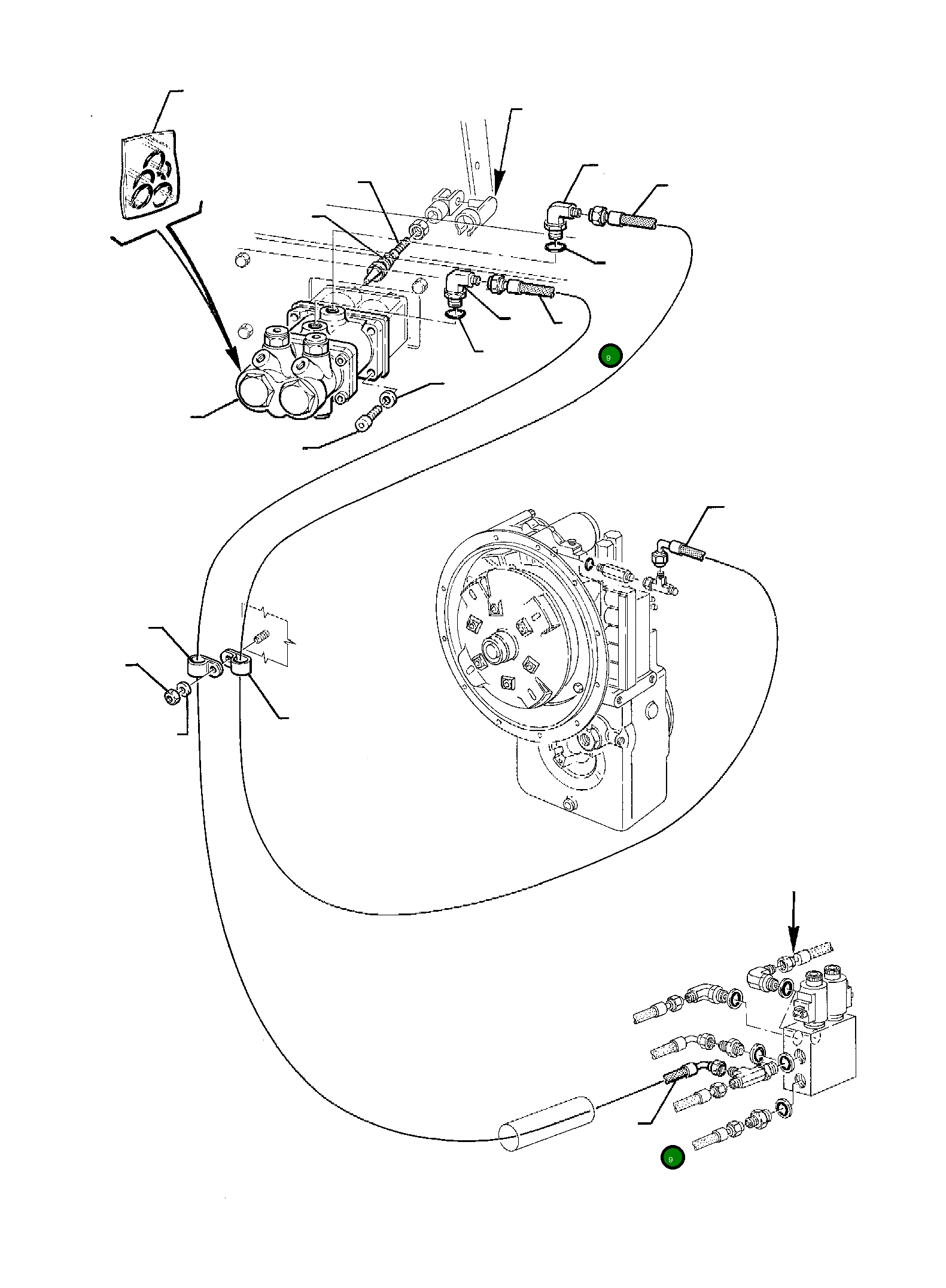 Шланг 392368034 Komatsu