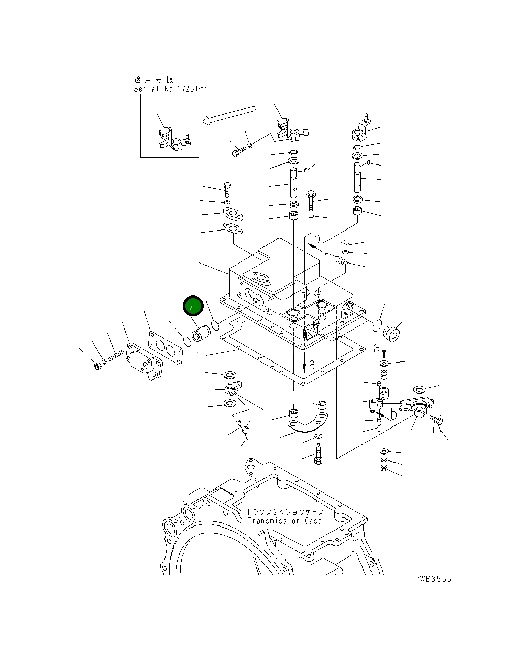 Втулка 145-15-45250 Komatsu