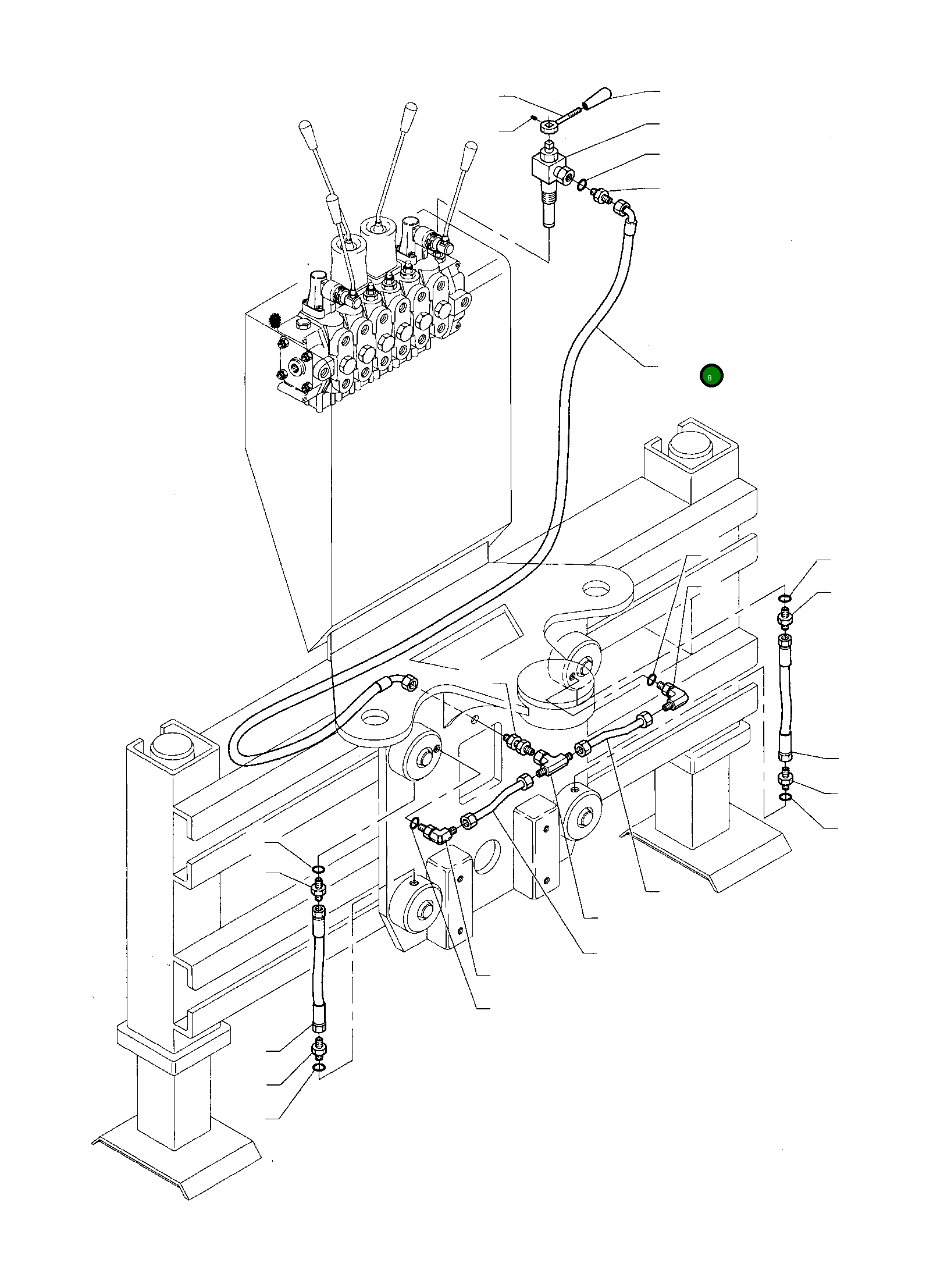 Шланг UE3500520 Komatsu