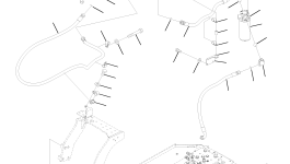 Шланг 2A6-62-A2471 Komatsu