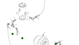 Шланг 21D-09-97590 Komatsu