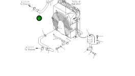 Шланг 23D-03-31210 Komatsu