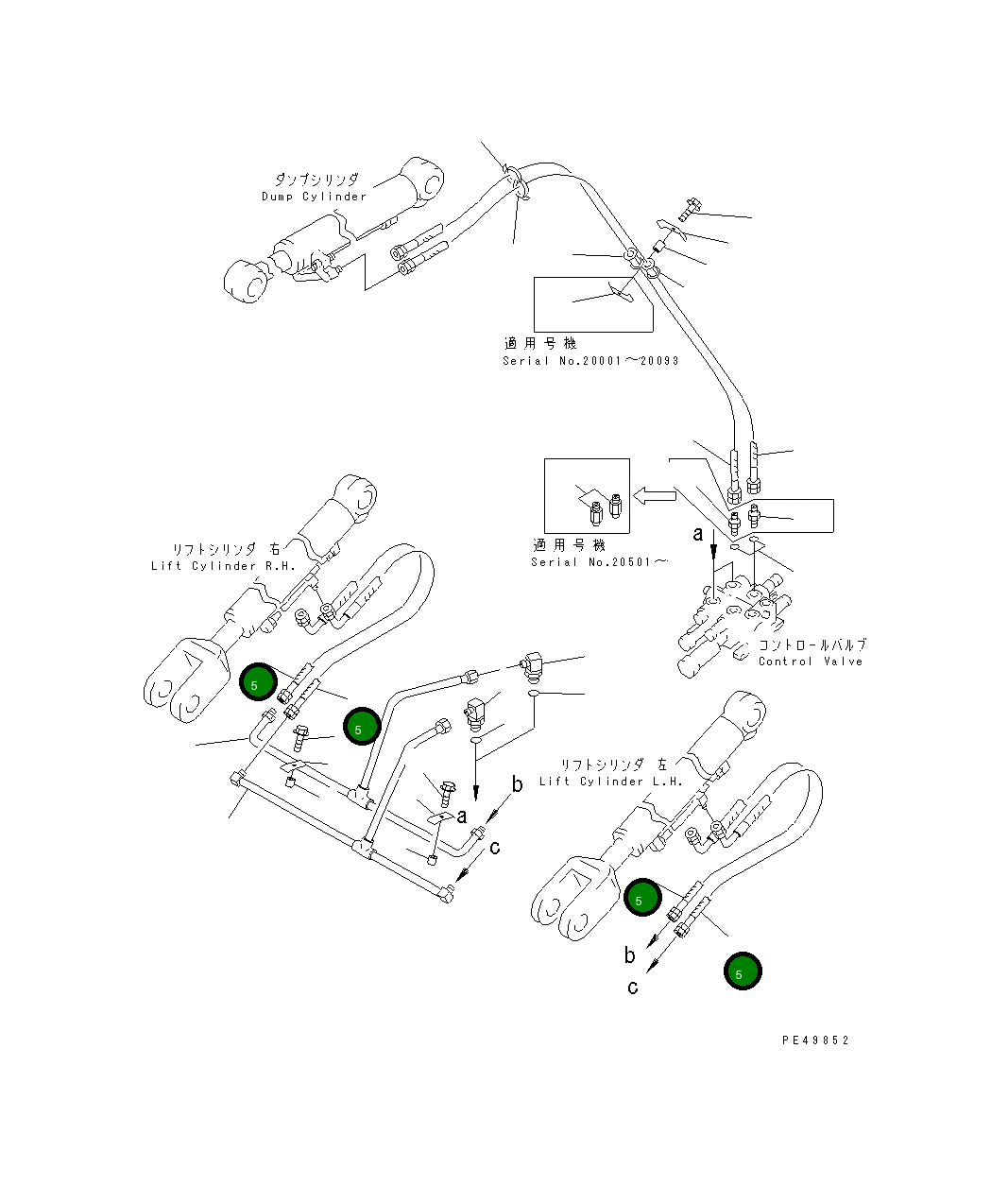 Шланг 363-62-33261 Komatsu