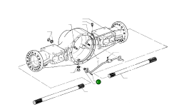 Винт M8X22 70259 Komatsu