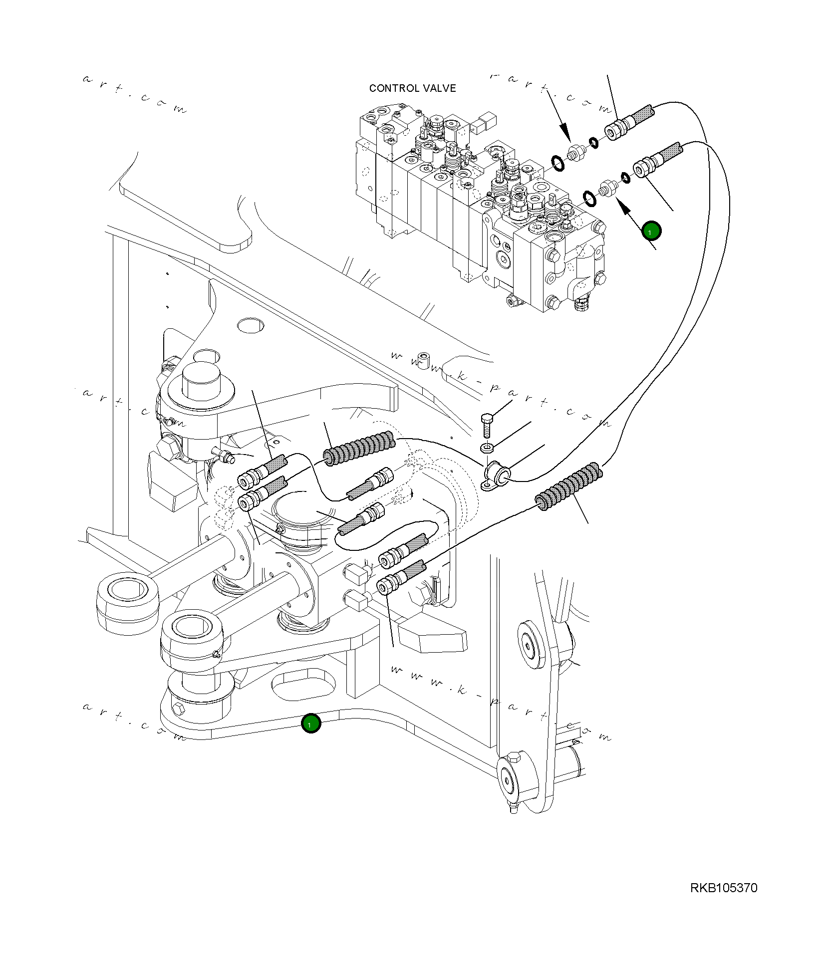 Шланг 42N-64-14220 Komatsu
