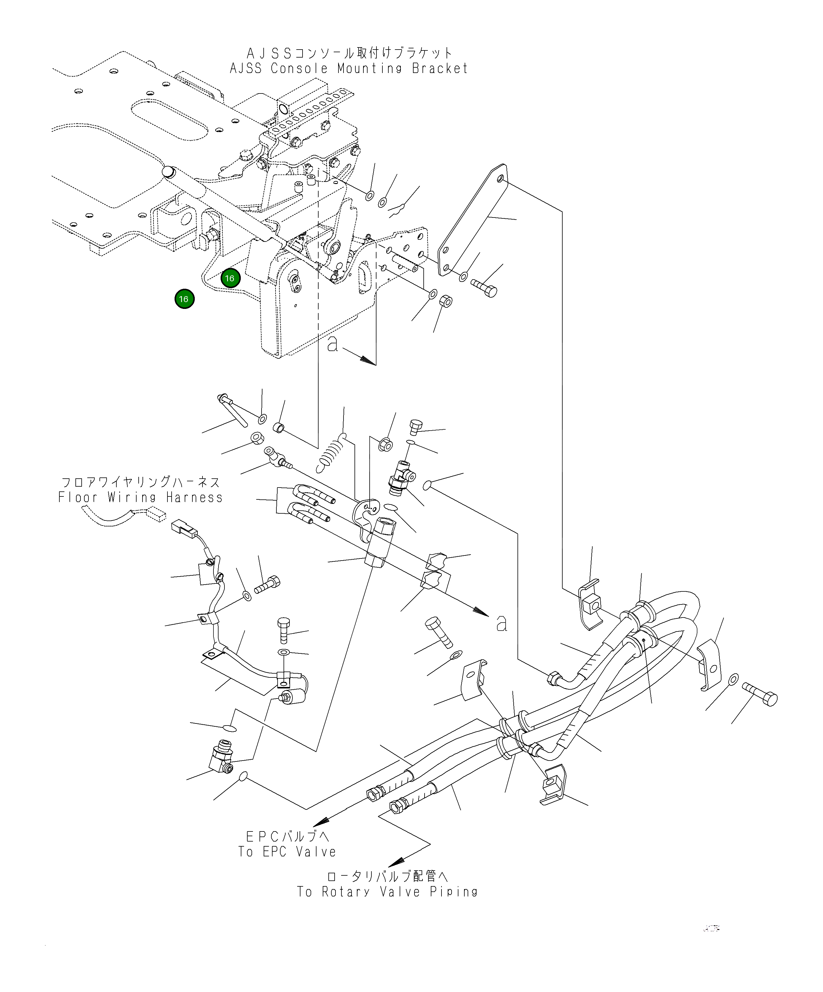 Шланг 425-62-52671 Komatsu