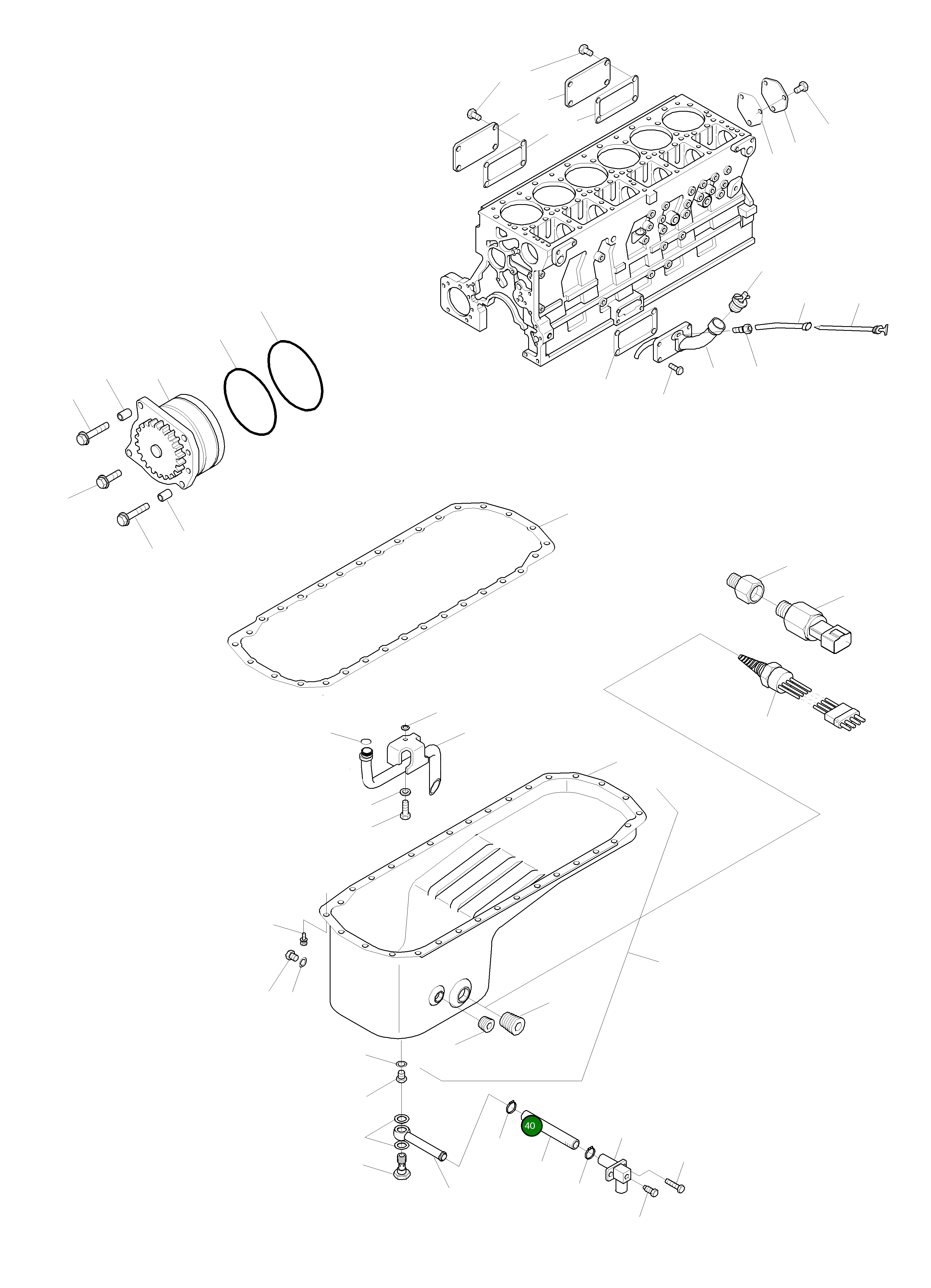 Шланг 42Y-00-H2530 Komatsu