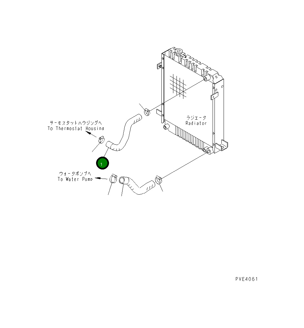 Шланг 415-03-22110 Komatsu