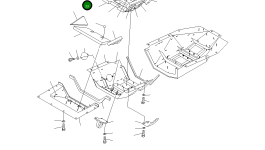 Тканевый элемент 154-862-8660 Komatsu