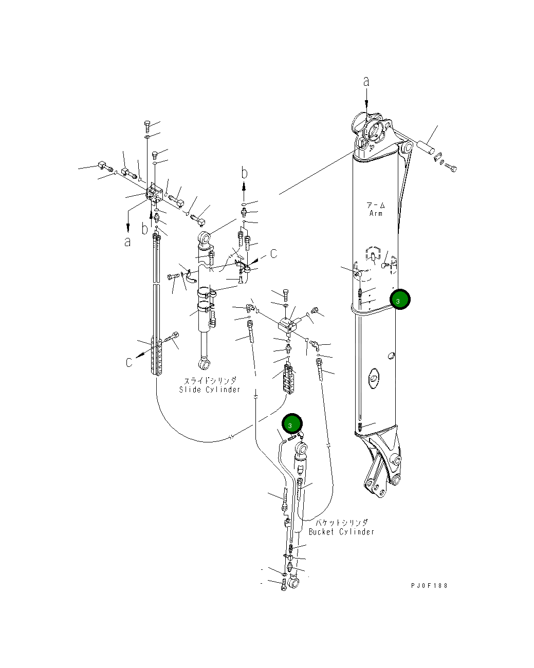 Шланг 21W-957-2590 Komatsu