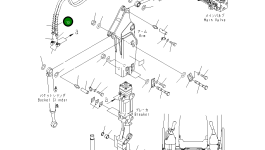 Шланг 22J-970-2840 Komatsu