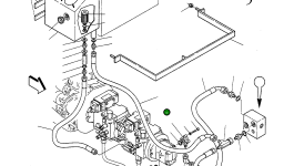Шланг 392011086 Komatsu