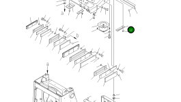 Тканевый элемент 195-862-6750 Komatsu