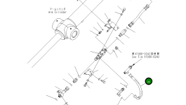 Шланг 21W-62-47370 Komatsu