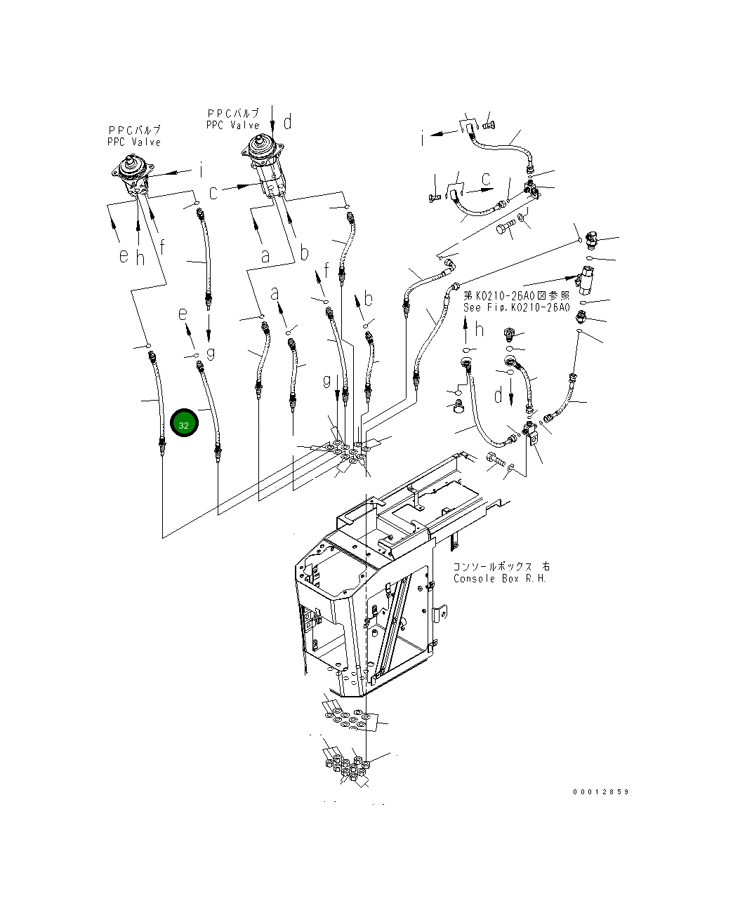 Шланг 418-S35-3150 Komatsu