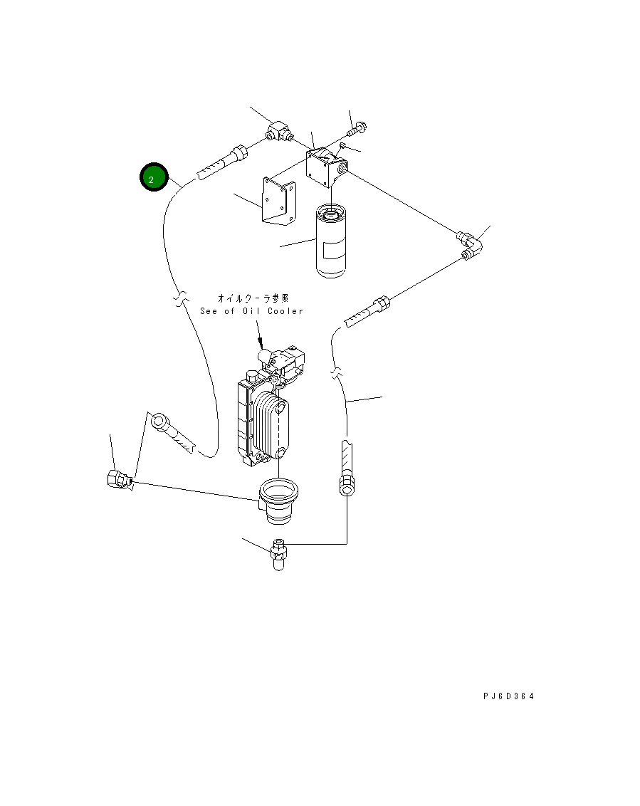Шланг 6741-51-5220 Komatsu
