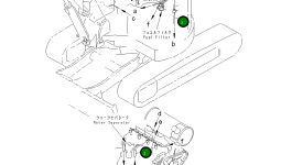 Шланг YM172187-14430 Komatsu