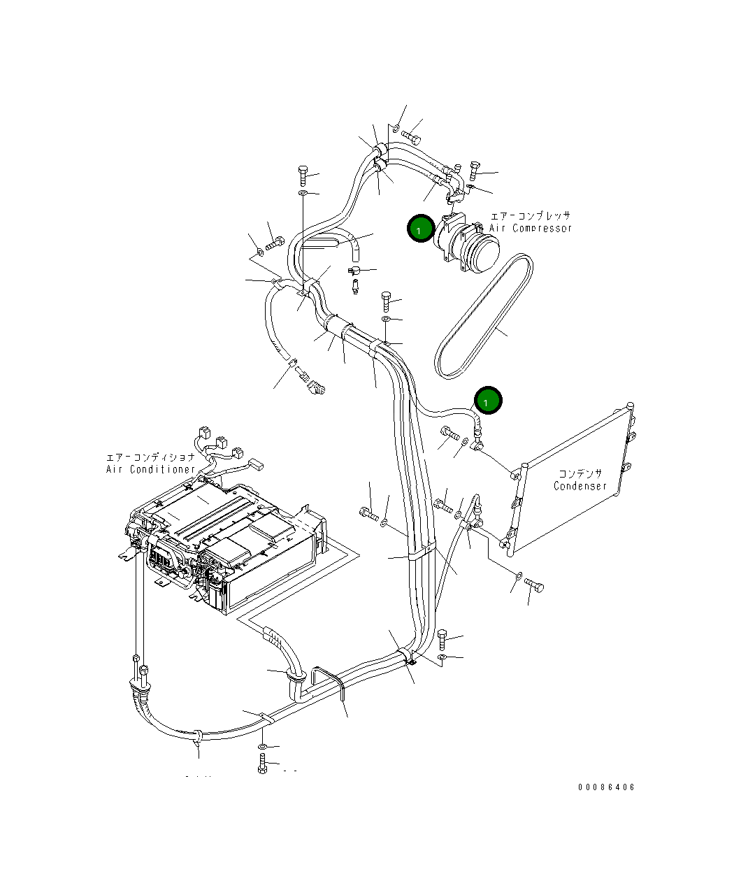 Шланг 22U-979-2721 Komatsu