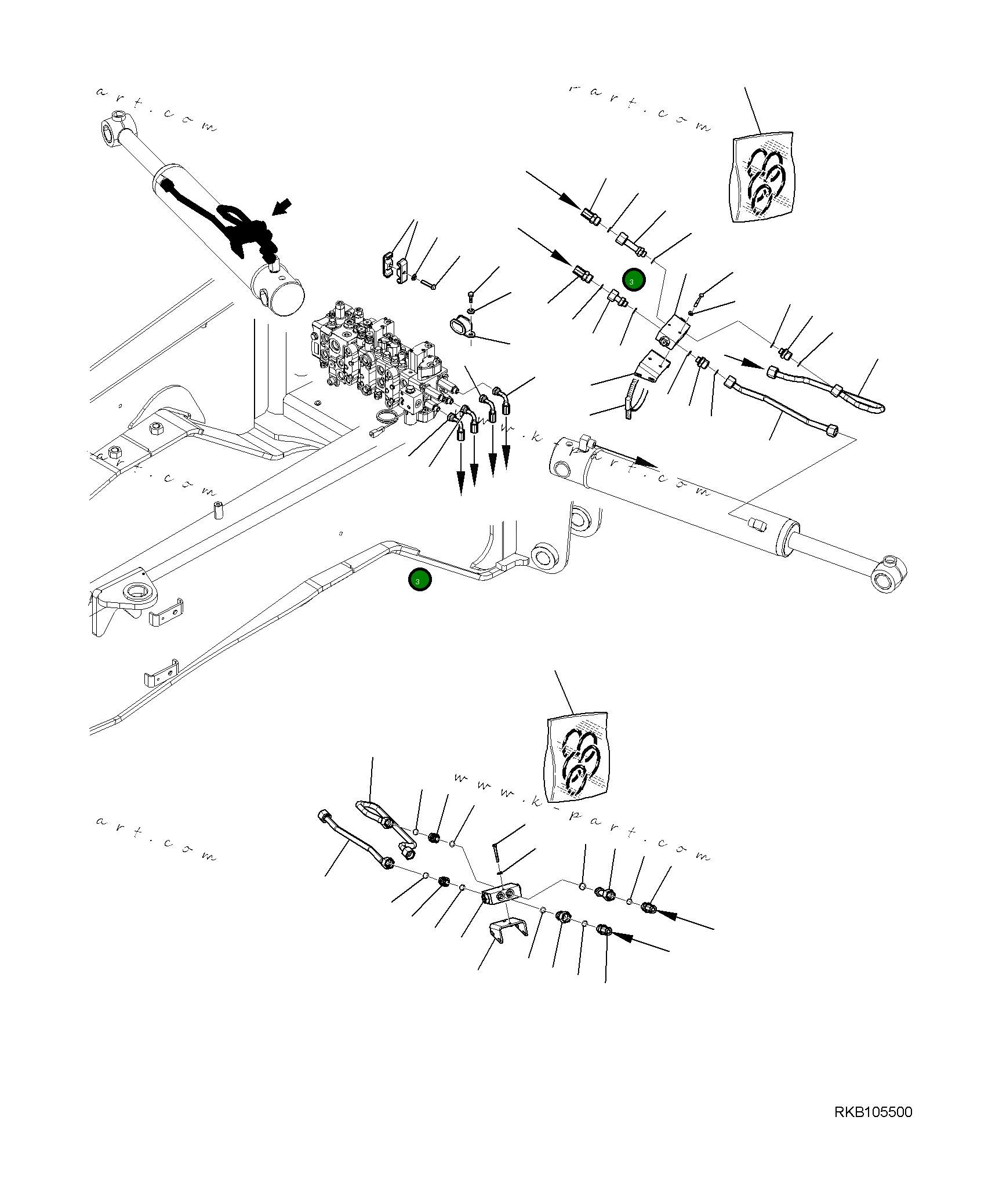Шланг 42N-64-14320 Komatsu