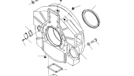 Винт M10X1.5X25 3335044 Komatsu