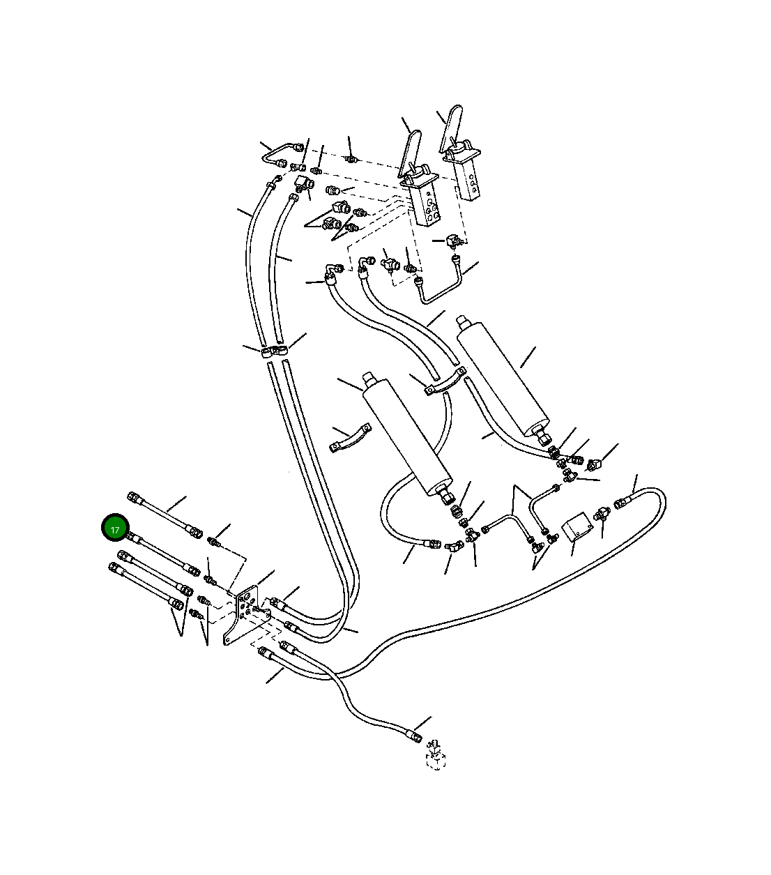 Шланг HA 6 969 Komatsu