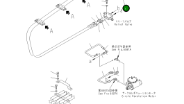 Шланг 23D-60-36111 Komatsu