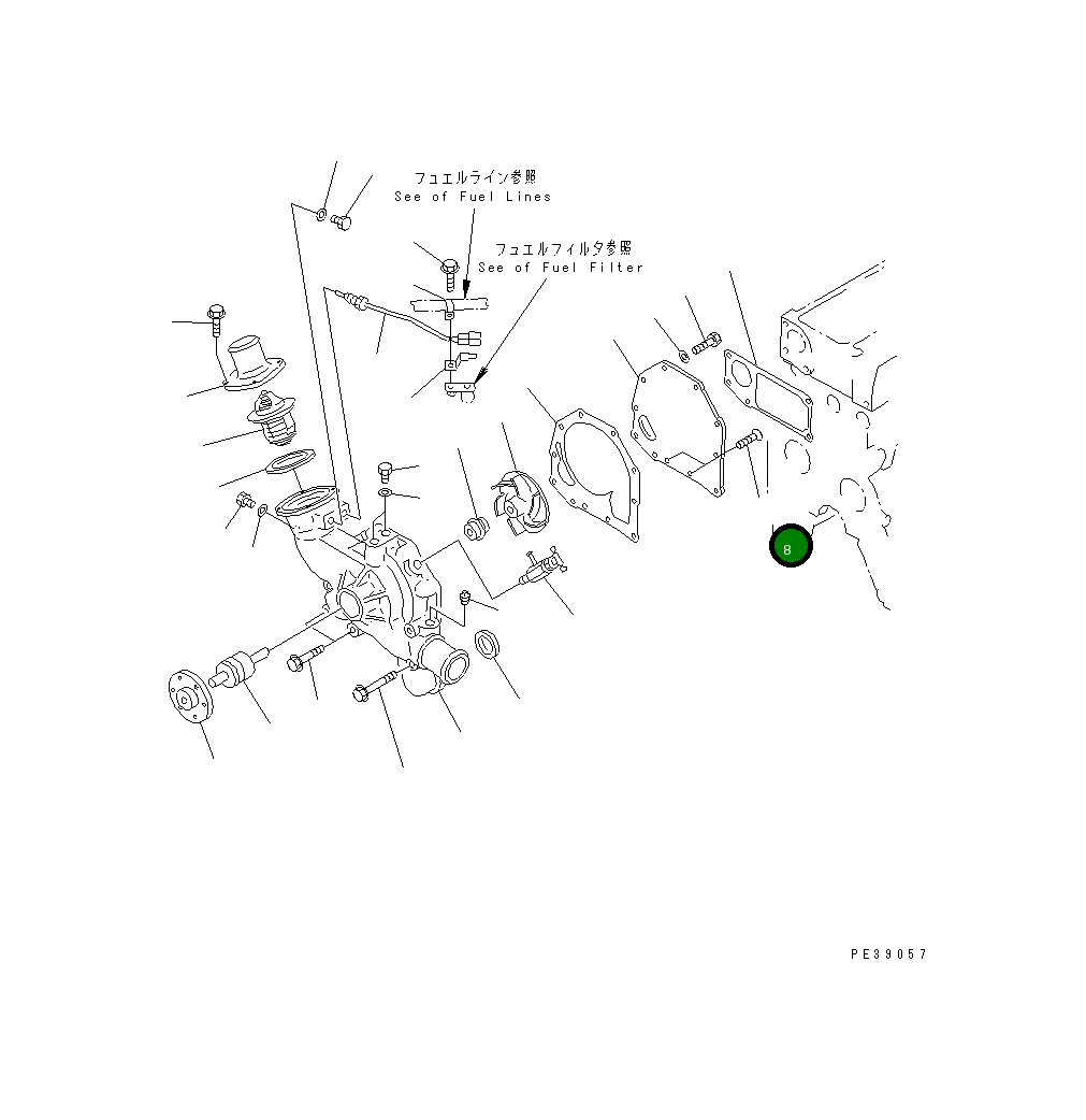 Винт 01236-40816 Komatsu