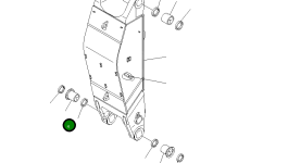 Втулка 21N-72-12170 Komatsu