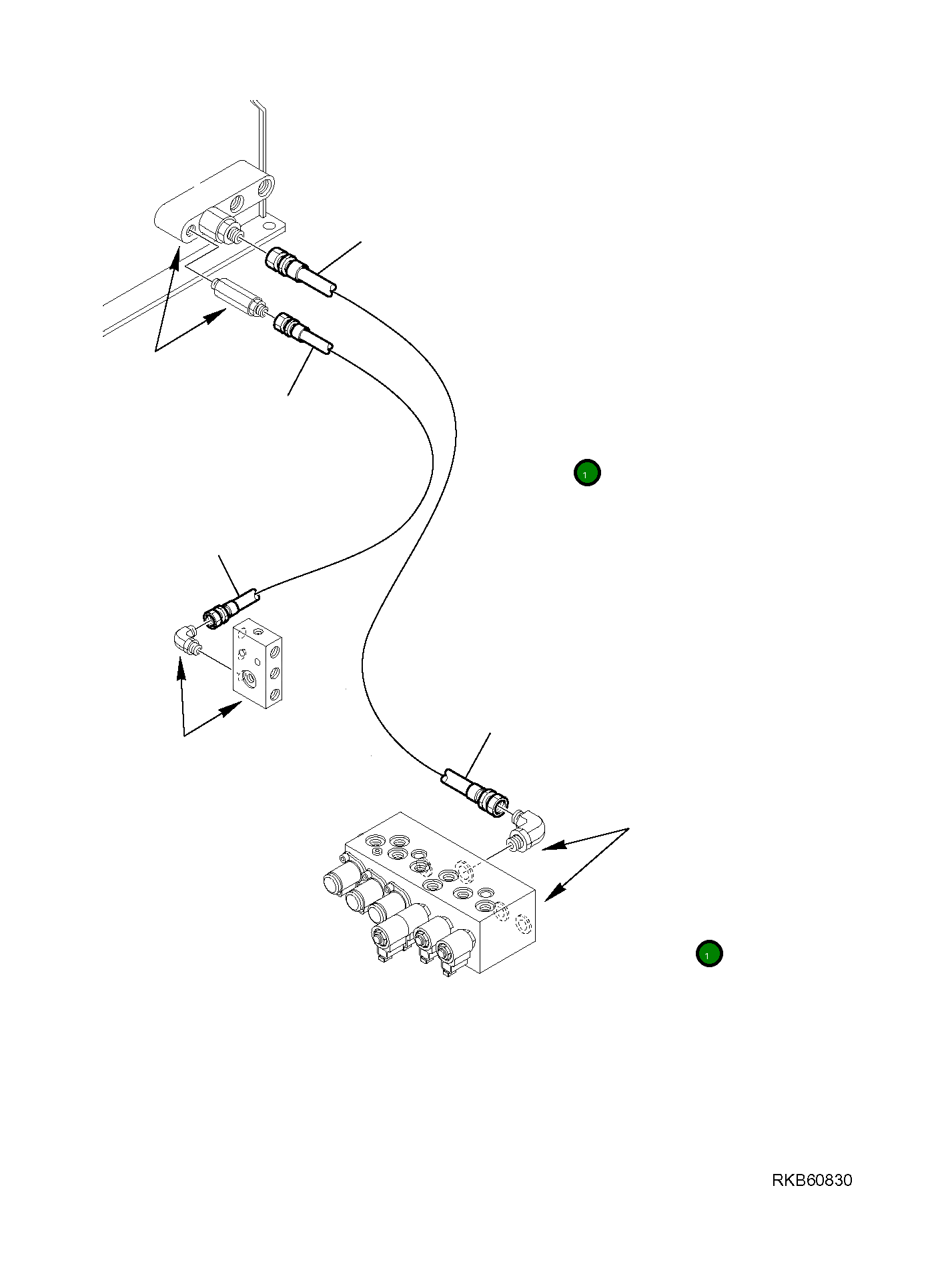 Шланг 21W-62-R8750 Komatsu