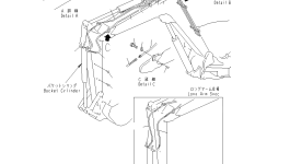 Шланг YM172187-78410 Komatsu